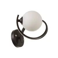 Бра настенный BayerLux Nadine, 1&times;10 Вт, GU10, черный, 37&times;16&times;32 см