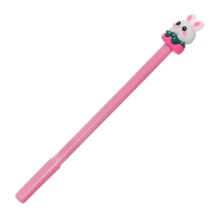 Ручка - прикол гелевая &laquo;Зверушки&raquo;, синий стержень, МИКС