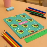 Дневник школьный для 1-11 классов, &laquo;Авокадо с косточкой ПАТТЕРН&raquo;, твёрдая обложка 7БЦ, глянцевая ламинация, 40 листов