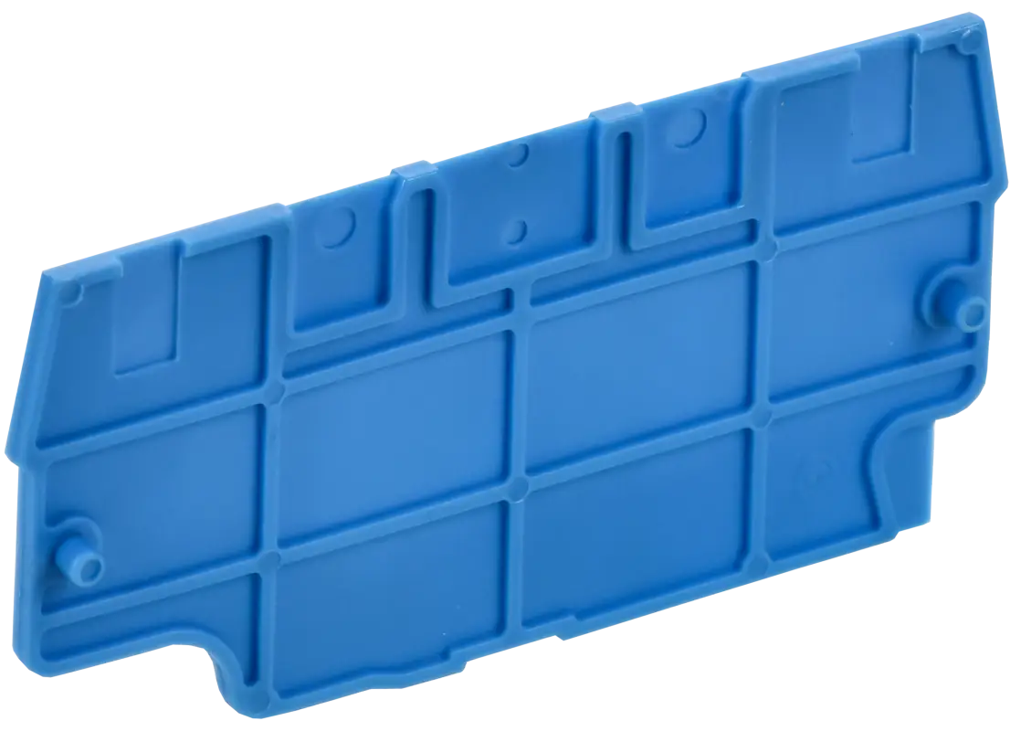 ARMAFIX Заглушка EPCX2.5-3 BU для колодки клеммной CP/CX2.5-3 синяя IEK