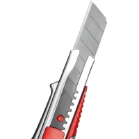 Нож универсальный Attache Selection 18мм,метал.напр.,алюм.корпус,Auto lock