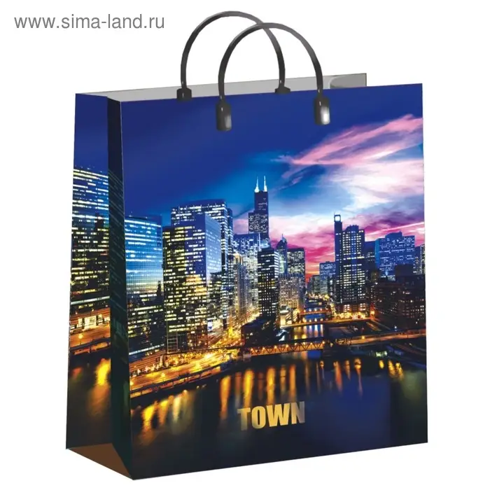 Пакет "Сумерки", мягкий пластик, 30 х 40 см, 150 мкм