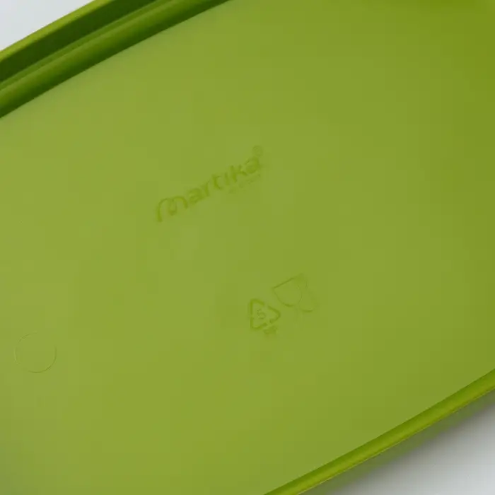 Маслёнка Martika &laquo;Летиция&raquo;, пластик, 16.3&times;10.1&times;6.5 см, оливковая