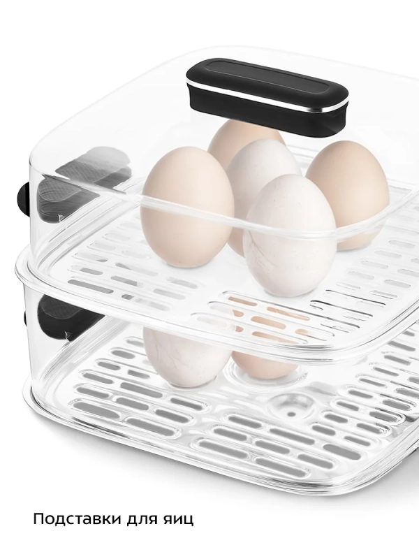 Пароварка электрическая с таймером КТ-6468 - 1000 Вт Пароварка электрическая с таймером КТ-6468 - 1000 Вт