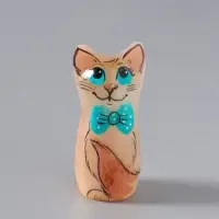 Сувенир &laquo;Кошечка мини&raquo;, 4,5х2,3 см, селенит, микс