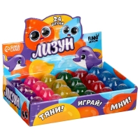 Лизун - слайм «Мордочка», цвета МИКС
