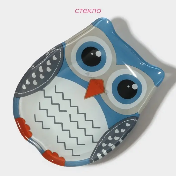 Соусник Доляна Соусник Доляна "Совунья", 45 мл, 10×8х1,5 см, цвет синий