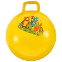 Мяч - прыгун с ручкой ONLYTOP, d=45 см, МИКС