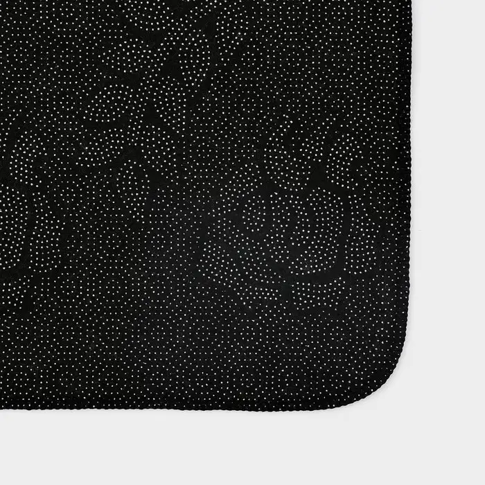 Коврики для ванной и туалета Доляна &laquo;Грета&raquo;, 2 шт.: 50&times;80, 40&times;50 см, чёрно-белые