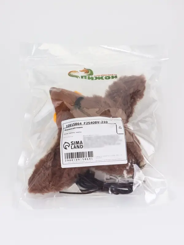 Интерактивная игрушка для кошек  Интерактивная игрушка для кошек "Воробей", коричневый