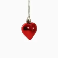 Ёлочные игрушки набор 12 шт. &laquo;Праздничный хоровод&raquo; 4 см, красный