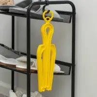 Держатель для голенищ обуви складной, 33(50,5)×7,5 см, цвет МИКС