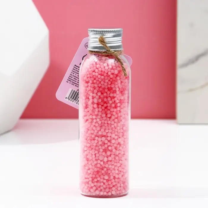 Жемчуг для ванны «Самой нежной», 75 г, аромат пионов, ЧИСТОЕ СЧАСТЬЕ Жемчуг для ванны «Самой нежной», 75 г, аромат пионов, ЧИСТОЕ СЧАСТЬЕ