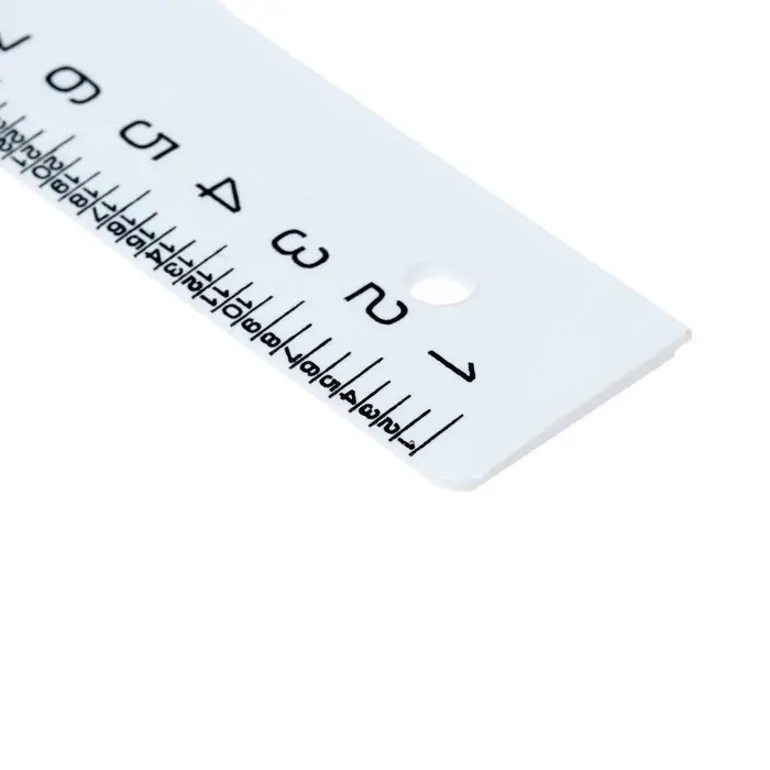 Линейка закройщика 30 см Линейка закройщика 30 см "Рантис", белая
