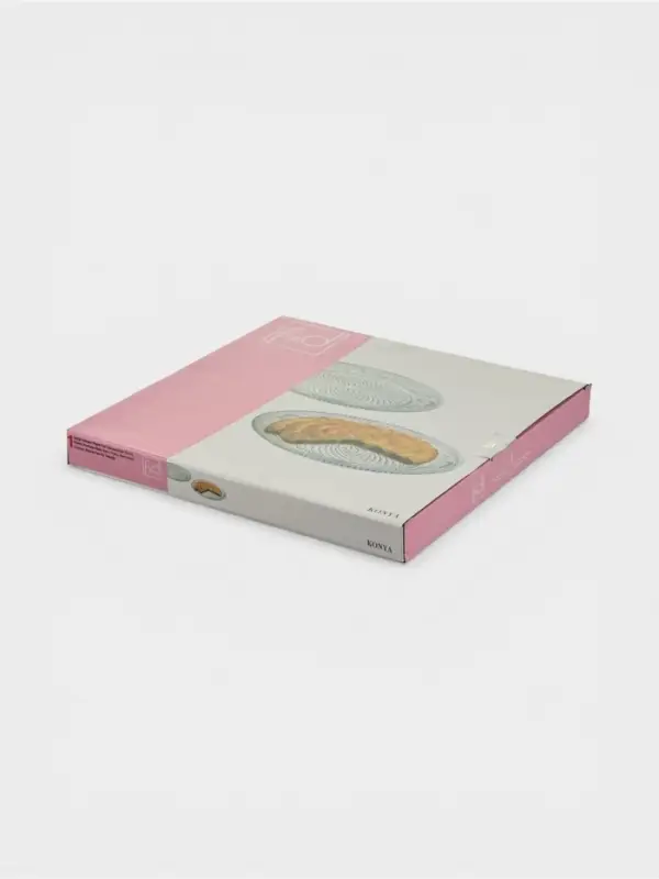 Блюдо Paşabah&ccedil;e Konya, d=35.4 см, стекло, прозрачное