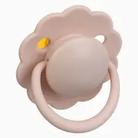 Соски-пустышки, от 6 мес., латекс, классические, в контейнере, набор из 2 шт., нюд/персиковый, M&B