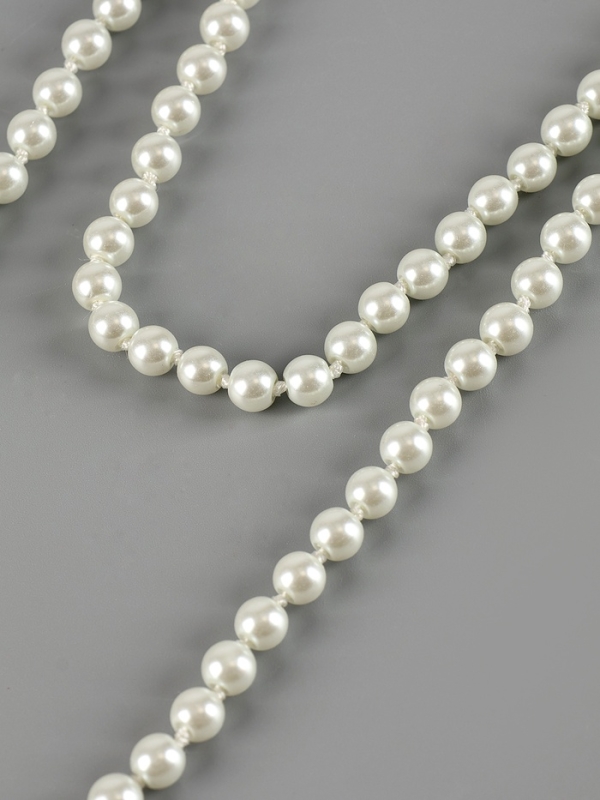 Карнавальный набор  Карнавальный набор "Гэтсби" туника, боа, бусы, перчатки, цвет розовый р-р 46-48