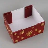 Коробка подарочная, складная 31.2&times;25.6&times;16.1 см &laquo;С Новым годом&raquo;