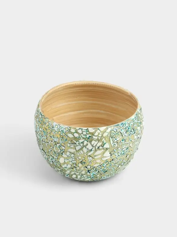 Ваза, 15&times;15&times;10.5 см, бамбук