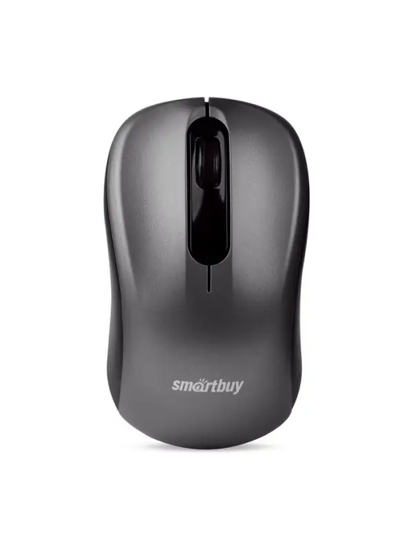 Мышь беспроводная Smartbuy ONE 378, 3 кнопки, 1600 dpi, USB, от батарейки 1хАА, серая
