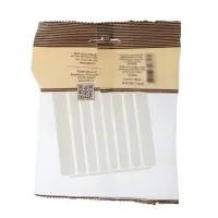 Накладки для прямоугольного плинтуса &laquo;Идеал. Дюра&raquo;, 80 мм, 8 штук, цвет 001 белый