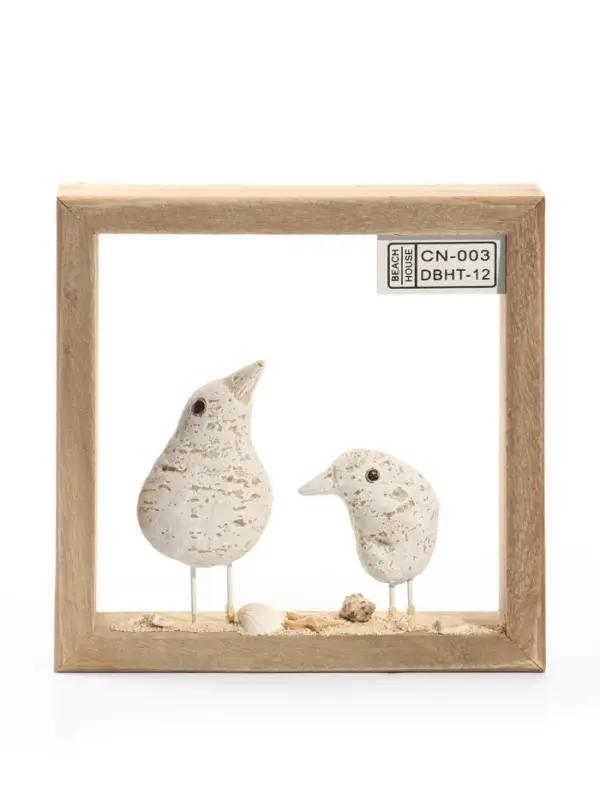 Фигурка декоративная &laquo;Птицы на пляже с ракушками&raquo;, 20&times;4.5&times;20 см