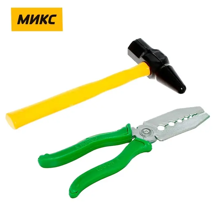 Набор инструментов «Юный механик», 2 предмета, МИКС Набор инструментов «Юный механик», 2 предмета, МИКС