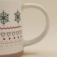 Кружка SL Home "Новый год" рис снежинки