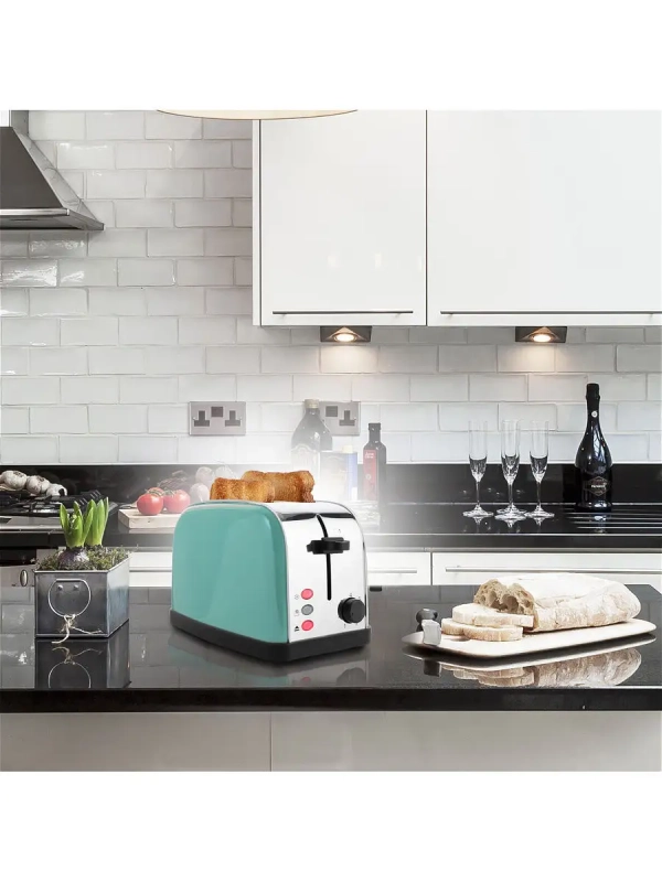 Тостер для хлеба с поддоном КТ-2014 2 слота