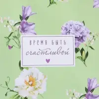 Пакет подарочный "Нежный штрих" ламинированный 18 х 22,3 х 10 см