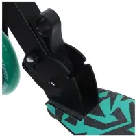 Самокат городской GRAFFITI Comfort Lux 145, колёса PU 145 мм, с передним амортизатором, ABEC 9 Carbon