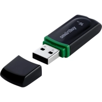 Флеш-память Smartbuy UFD 2.0 16GB Paean Black (SB16GBPN-K)