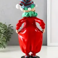 Сувенир полистоун "Маленький клоун в красном костюме" 12х8х27,5 см Сувенир полистоун "Маленький клоун в красном костюме" 12х8х27,5 см
