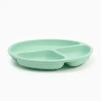 Тарелка детская секционная, 3 секции, бирюзовый, Mum&Baby