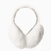 Меховые наушники MINAKU складные, цв.белый р-р 54-58
