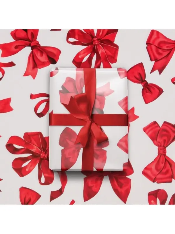 Бумага упаковочная глянцевая «Банты», 50 х 70 см Бумага упаковочная глянцевая «Банты», 50 х 70 см