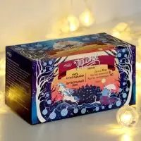 Гирлянда &laquo;Нить&raquo; 5 м с насадками &laquo;Футбольный мяч&raquo;, IP20, прозрачная нить, 30 LED, свечение тёплое белое, 8 режимов, 220 В