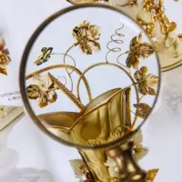 Лупа «Мориарти», 7×7×24 см, латунь, смола Лупа «Мориарти», 7×7×24 см, латунь, смола