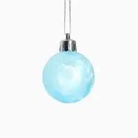 Ёлочные игрушки &laquo;Традиция&raquo;, шары новогодние, набор 20 шт., d=4 см, голубой