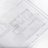 Калька для чертёжных и дизайнерских работ А3, 20 листов в папке Calligrata, 40 г/м&sup2;