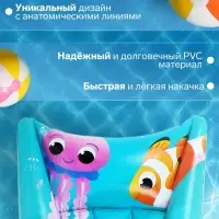 Матрас пляжный &laquo;На волне: Русалка&raquo;, надувной, 174&times;56 см