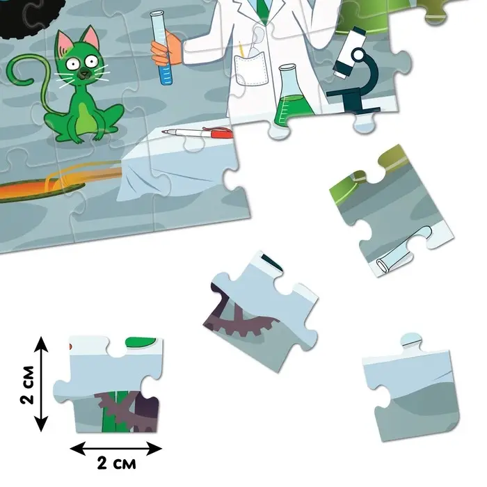 Пазл «Синий трактор: Лаборатория», 54 элемента Пазл «Синий трактор: Лаборатория», 54 элемента