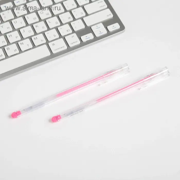 Ручки «Зайка», 2 шт. флуоресцентные чернила