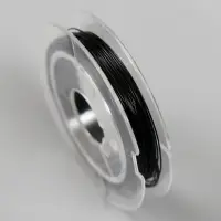 Проволока для бисера 0.3 мм, чёрный, 10 м Проволока для бисера 0.3 мм, чёрный, 10 м