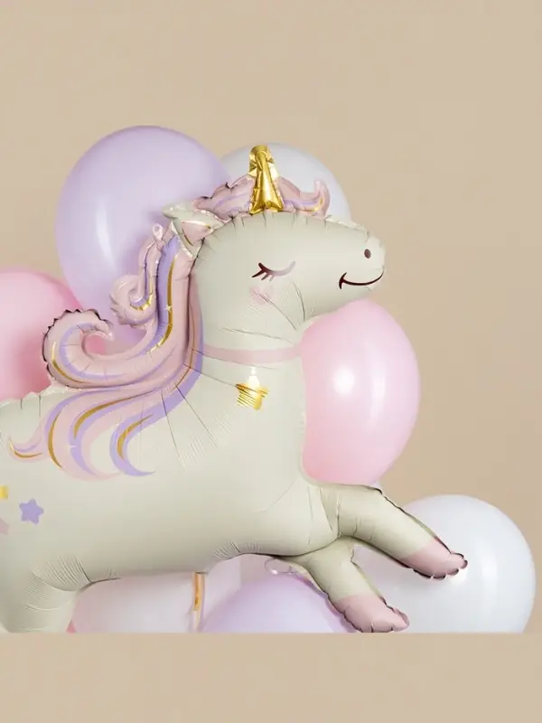 Воздушный шар фольгированный 38" &laquo;Волшебный единорог&raquo;, фигура