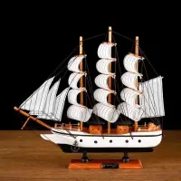Сувенирная модель корабля &laquo;Мортан&raquo;, борта белые, 33&times;31&times;5 см