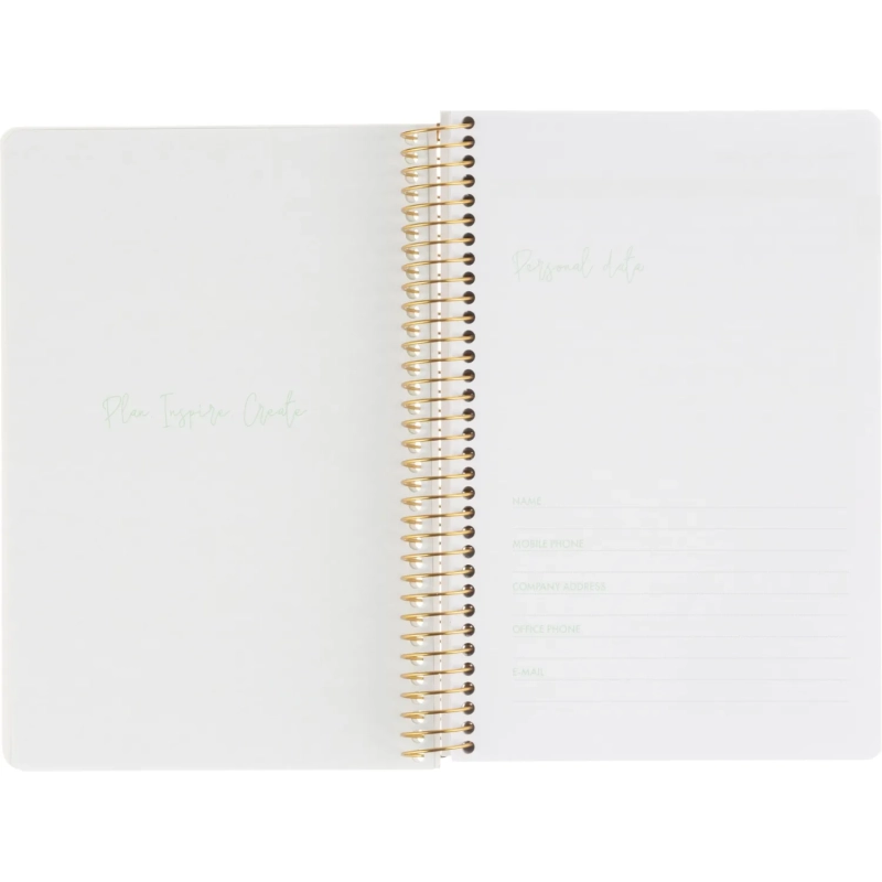 Ежедневник недатированный CUTE DIARY А5,BV,136,ПИОН,зол.греб,3-701/10