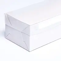 Коробка под рулет белая, 30&times;11&times;8 см