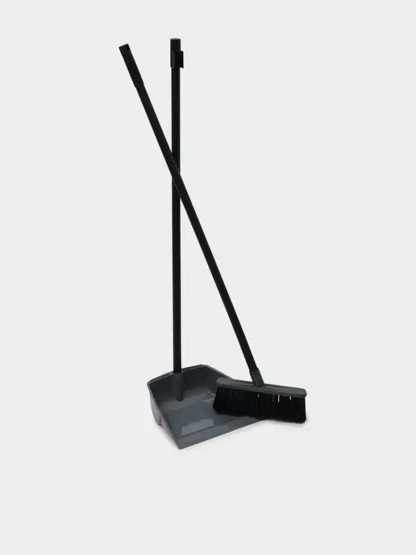 Щётка для пола с совком Etna, серый