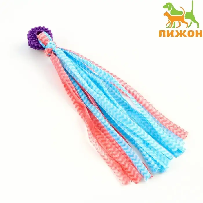 Игрушка жевательная Игрушка жевательная "Бабочка", до 30 см, микс цветов